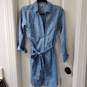Chambray TShirt Dress